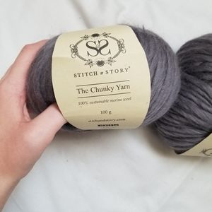 2 skeins Stitch and Story yarn